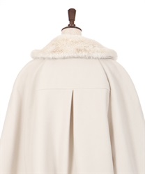 ファー襟付ケープコート | outlet | axes femme online shop ファー襟付ケープコート | outlet | axes femme online shop