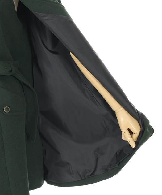 ファー襟付ケープコート | outlet | axes femme online shop ファー襟付ケープコート | outlet | axes femme online shop
