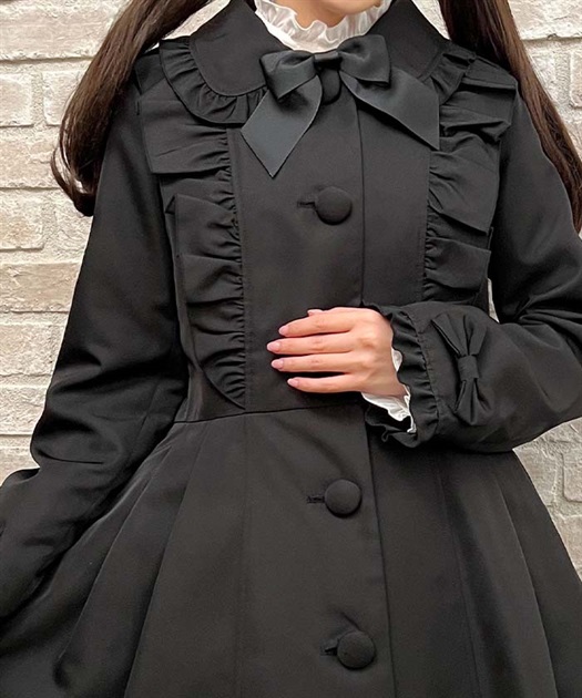ガーリーリボントレンチコート | outlet | axes femme online shop ガーリーリボントレンチコート | outlet | axes femme online shop