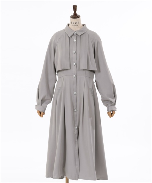 後レースアップトレンチコート | outlet | axes femme online shop 後レースアップトレンチコート | outlet | axes femme online shop
