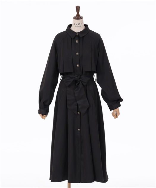 後レースアップトレンチコート | outlet | axes femme online shop 後レースアップトレンチコート | outlet | axes femme online shop