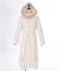 天体刺繍フード付コート | axes femme | axes femme online shop 天体刺繍フード付コート | axes femme | axes femme online shop