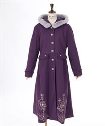天体刺繍フード付コート | axes femme | axes femme online shop 天体刺繍フード付コート | axes femme | axes femme online shop