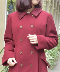 バッスル風ロングコート | axes femme | axes femme online shop