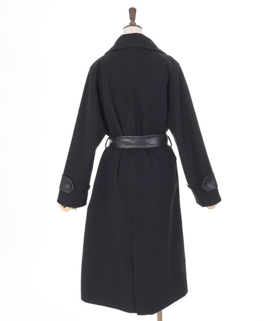 異素材切替ロングコート | axes femme | axes femme online shop 異素材切替ロングコート | axes femme | axes femme online shop