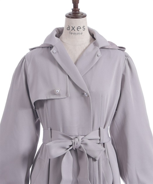 フード付トレンチコート | レディース服・レディース フード付トレンチコート | レディース服・レディース