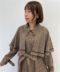 ケープデザイントレンチコート | outlet | axes femme online shop ケープデザイントレンチコート | outlet | axes femme online shop