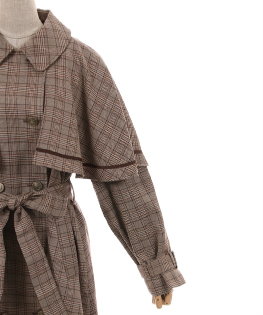 ケープデザイントレンチコート | outlet | axes femme online shop ケープデザイントレンチコート | outlet | axes femme online shop
