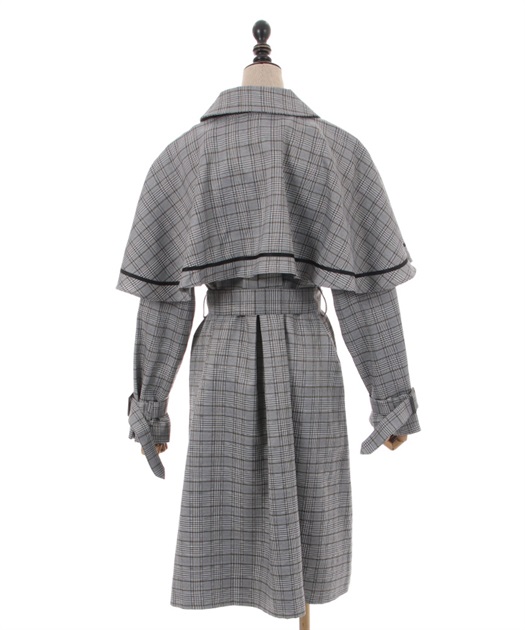 ケープデザイントレンチコート | outlet | axes femme online shop