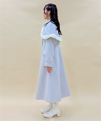 ファーデザインケープ付コート | レディース服・レディース ファーデザインケープ付コート | レディース服・レディース