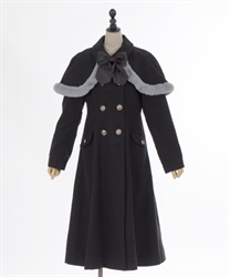 ファーデザインケープ付コート | レディース服・レディース ファーデザインケープ付コート | レディース服・レディース