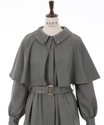 ケープ付インバネス風コート | outlet | axes femme online shop