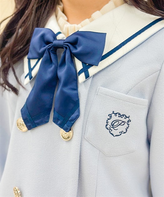 セーラーカラーショートコート | 衣料 | axes femme online shop セーラーカラーショートコート | 衣料 | axes femme online shop