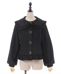 バックフリルショートコート | レディース服・レディース