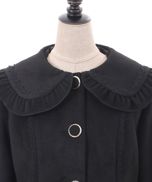 バックフリルショートコート | kawaii | axes femme online shop バックフリルショートコート | kawaii | axes femme online shop