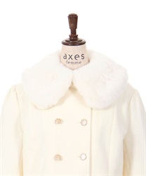裾レースショートコート | axes femme | axes femme online shop