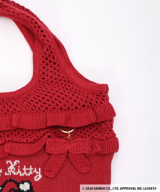 ハローキティニットバッグ | axes femme | axes femme online shop ハローキティニットバッグ | axes femme | axes femme online shop