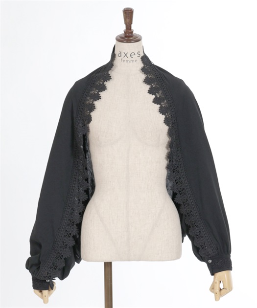 バラ釦付2wayUVストール | outlet | axes femme online shop バラ釦付2wayUVストール | outlet | axes femme online shop