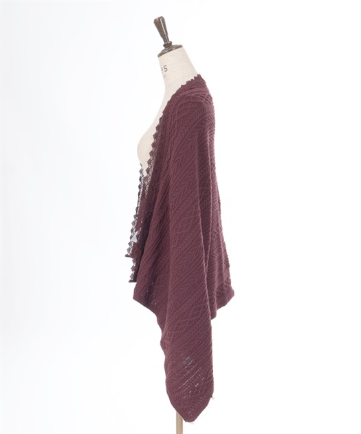 2WAYニットストール【10%OFF対象商品】 | レディース服 2WAYニットストール【10%OFF対象商品】 | レディース服