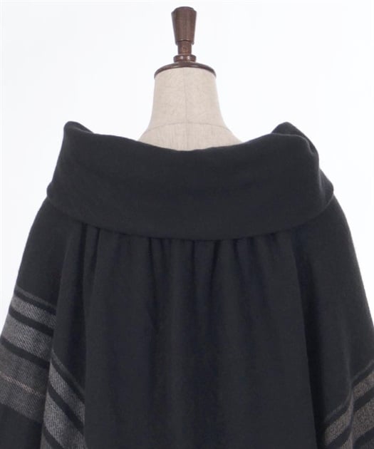 サイドラインチェックポンチョ | axes femme | axes femme サイドラインチェックポンチョ | axes femme | axes femme