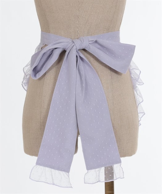 ドットチュールハーフエプロン | kawaii | axes femme online shop ドットチュールハーフエプロン | kawaii | axes femme online shop