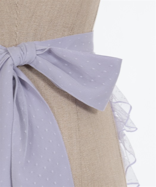 ドットチュールハーフエプロン | kawaii | axes femme online shop ドットチュールハーフエプロン | kawaii | axes femme online shop