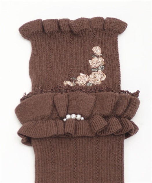 ローズ刺繍アームウォーマー | outlet | axes femme online shop