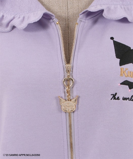 クロミ／刺繍ロングパーカー | outlet | axes femme online shop
