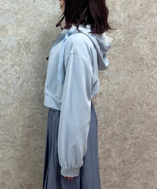 ドットフリルパーカー | outlet | axes femme online shop ドットフリルパーカー | outlet | axes femme online shop