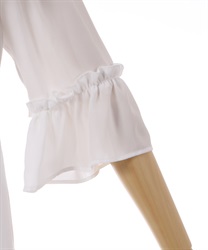 エンパイアフリルブラウス | outlet | axes femme online shop エンパイアフリルブラウス | outlet | axes femme online shop