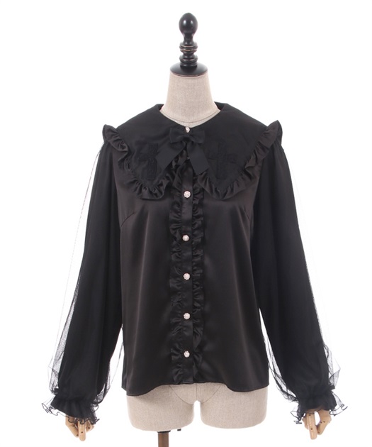 クロスチュールブラウス | kawaii | axes femme online shop クロスチュールブラウス | kawaii | axes femme online shop