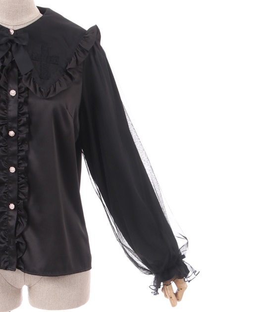 クロスチュールブラウス | kawaii | axes femme online shop クロスチュールブラウス | kawaii | axes femme online shop
