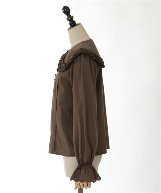 丸襟コットンブラウス | kawaii | axes femme online shop 丸襟コットンブラウス | kawaii | axes femme online shop