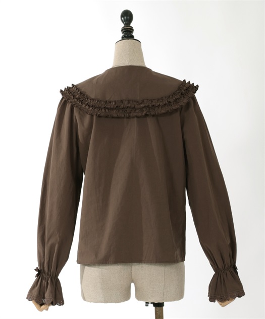 丸襟コットンブラウス | kawaii | axes femme online shop 丸襟コットンブラウス | kawaii | axes femme online shop