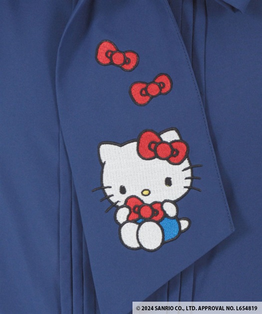 ハローキティ刺繍ブラウス | axes femme | axes femme online shop ハローキティ刺繍ブラウス | axes femme | axes femme online shop
