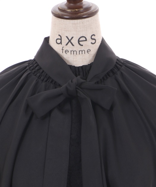 ギャザーデザイン2wayブラウス | outlet | axes femme ギャザーデザイン2wayブラウス | outlet | axes femme