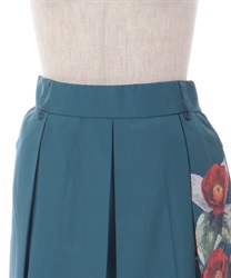 椿柄ロングスカート | axes femme | axes femme online shop 椿柄ロングスカート | axes femme | axes femme online shop