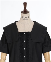 マリン風セーラーカラーブラウス | axes femme | axes femme マリン風セーラーカラーブラウス | axes femme | axes femme