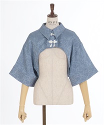 チャイナ釦ショートボレロブラウス | outlet | axes femme