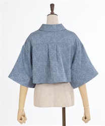 チャイナ釦ショートボレロブラウス | outlet | axes femme
