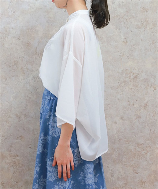 エンブロイダリーシャツ | 衣料 | axes femme online shop エンブロイダリーシャツ | 衣料 | axes femme online shop