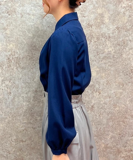 axes femme リボンキャミソール コルセット風ブラウス 2点セット axes femme リボンキャミソール コルセット風ブラウス 2点セット