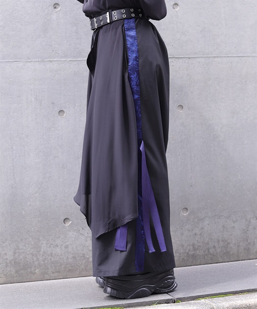 彼岸花レイヤード袴パンツ | レディース服・レディース