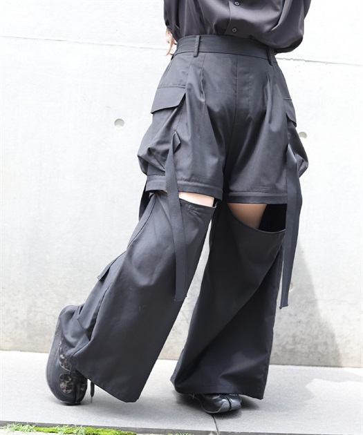 2WAYカーゴ袴パンツ | REZEN | axes femme online shop