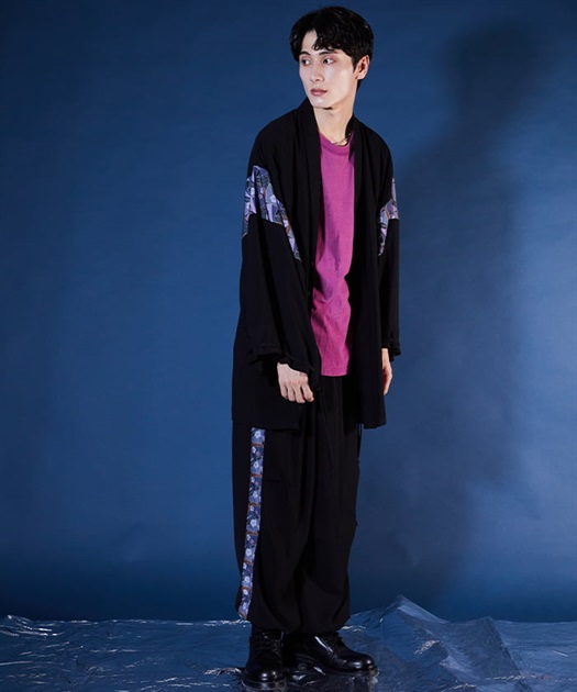和柄コラージュ羽織 | outlet | axes femme online shop