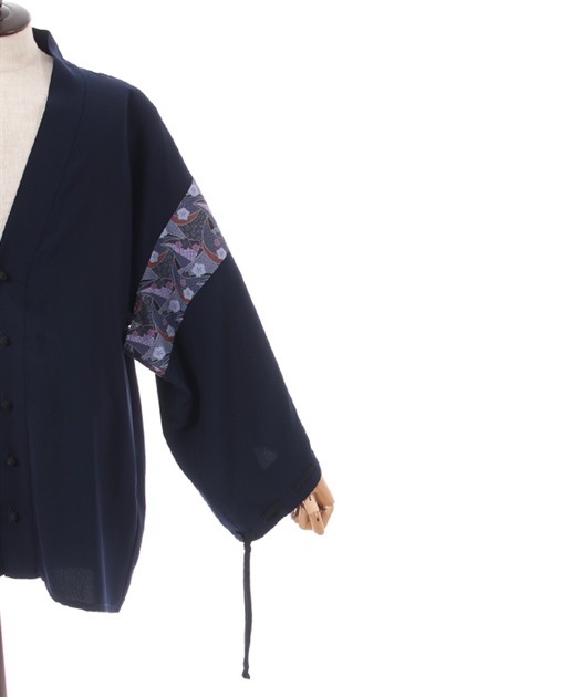ozz oneste レア品 狐面着物袖カットソー ozz oneste シースルー着物袖羽織り - メルカリ