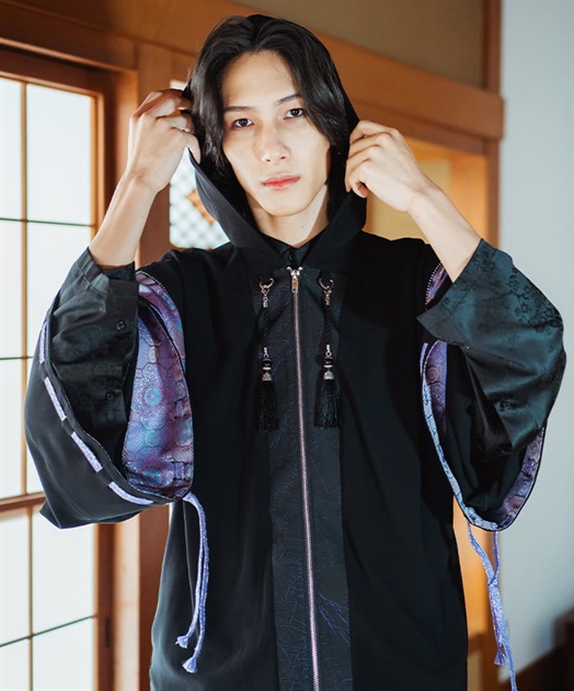 陰陽師×曼荼羅羽織パーカー | レディース服・レディース 陰陽師×曼荼羅羽織パーカー | レディース服・レディース