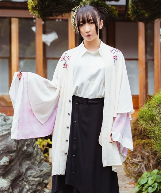枝垂桜刺繍ケープ羽織 | レディース服・レディースファッション