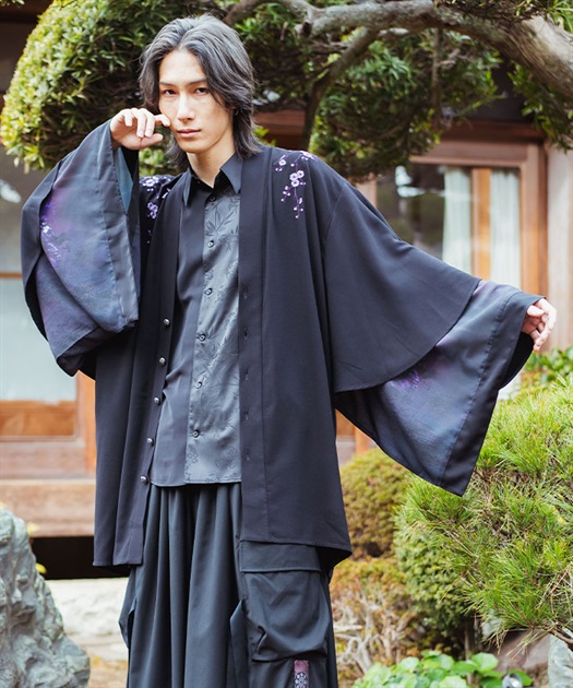 枝垂桜刺繍ケープ羽織 | レディース服・レディースファッション 枝垂桜刺繍ケープ羽織 | レディース服・レディースファッション