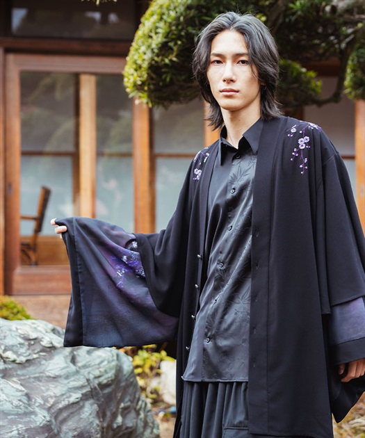 枝垂桜刺繍ケープ羽織 | レディース服・レディースファッション 枝垂桜刺繍ケープ羽織 | レディース服・レディースファッション